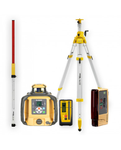 Topcon RL-SV2S DIGITAL laser leveler - KIT Staff SJJ32 tripod LS-B10 sensor  - Dane techniczne:: undefinedwymiary: 196 x 177 x 2