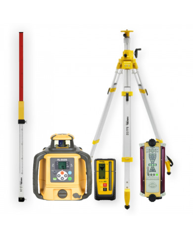 Topcon RL-SV2S DIGITAL laser leveler - KIT Staff SJJ32 tripod LS-B110 sensor  - 