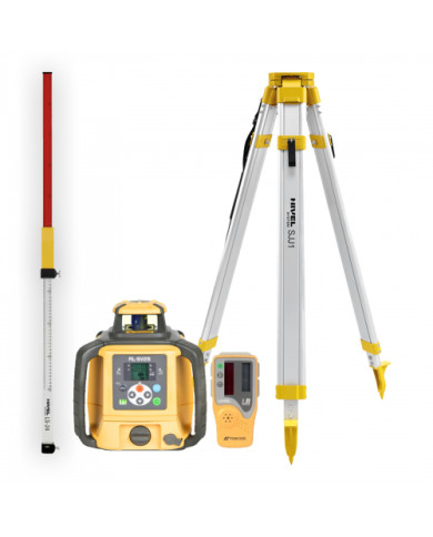 Topcon RL-SV2S laser leveler - KIT Staff LS-24 Tripod SJJ1  - 