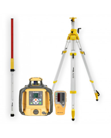 Topcon RL-SV2S laser leveler - KIT Staff LS-24 tripod SJJ32  - 