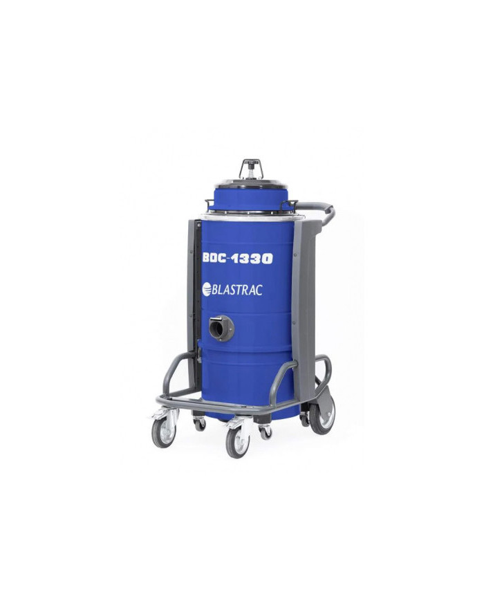 Blastrac BDC-1330 vacuum cleaner for floor milling machines  - Specifications:  HEPA filter: Yes Tank capacity [ l ]: 50 Noise l