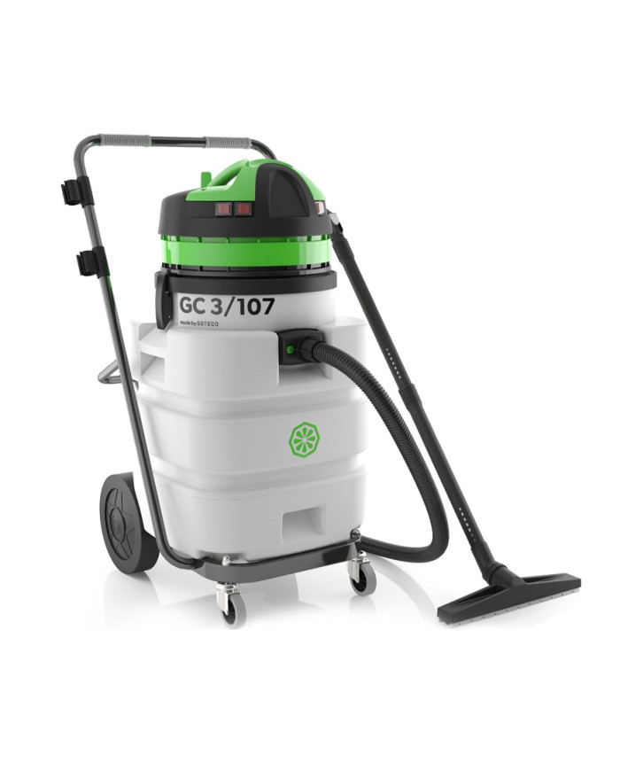 SOTECO IPC GC 3/107 W&D dry/wet vacuum cleaner IPC - Specifications:  Weight: 32 Dimensions: 50x62x111 cm Vacuum: 2470 mmH2O Rat SOTECO IPC GC 3/107 W&D dry/wet vacuum cleaner IPC - Specifications:  Weight: 32 Dimensions: 50x62x111 cm Vacuum: 2470 mmH2O Rat