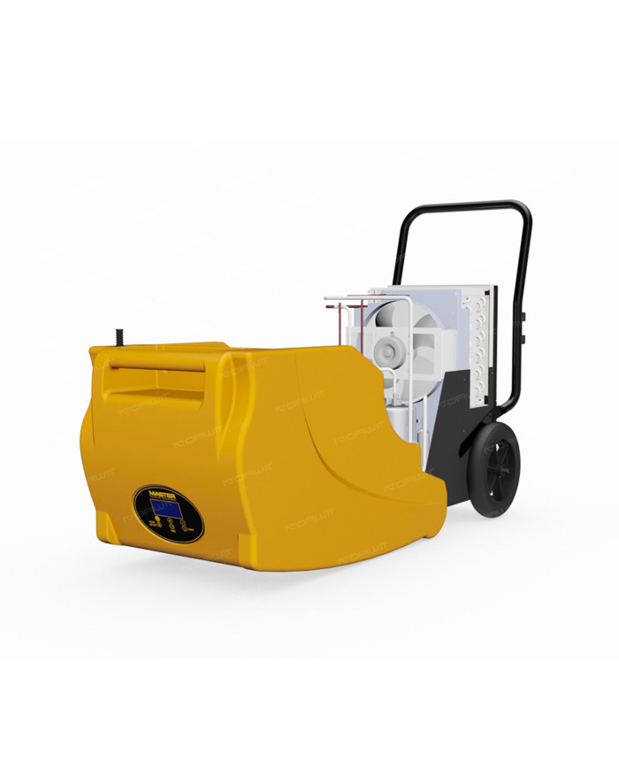 Osuszacz powietrza Master DHP 55 Master Heaters -      Dane techniczne:       Poziom hałasu [ dB(A) ]: 56     Przepływ powietrza