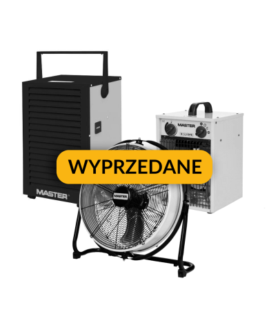 Osuszanie po zalaniu - zestaw Master STANDARD Master Heaters - 