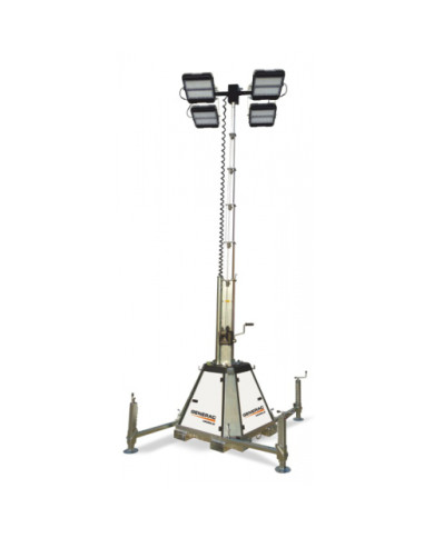 GENERAC CTF 10 LED lighting mast  - Dane techniczne:: undefinedciezar: 392kgsilnik: brakmoc: 4 x 240 w
