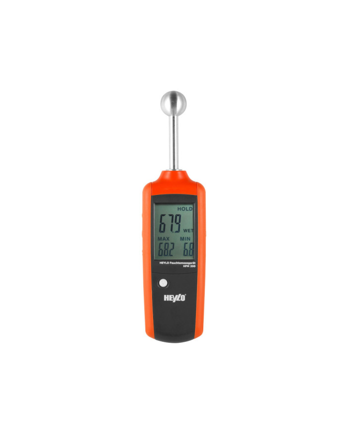 Master Heylo HFM 200 moisture meter Master Heaters -      Technical Data:       Weight [ kg ]: 0.218     Device dimensions (leng
