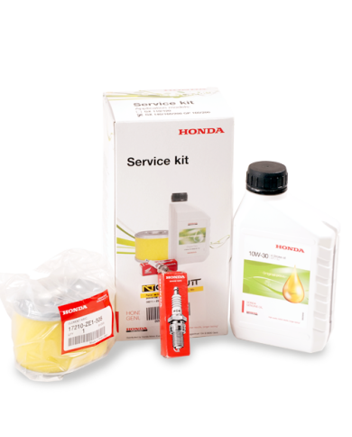 Pakiet serwisowy Honda GX 160 (świeca, olej, filtr powietrza) oryginał  - 