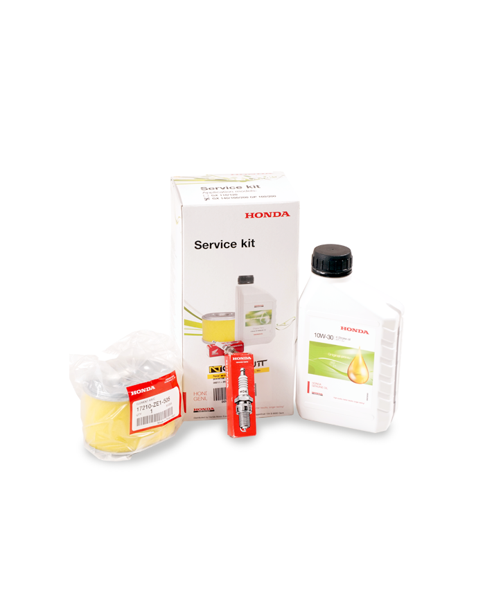 Pakiet serwisowy Honda GX 160 (świeca, olej, filtr powietrza) oryginał  - 