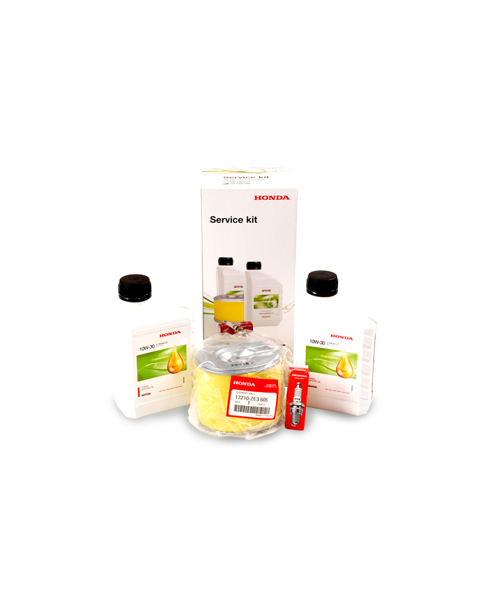 HONDA GX service package (plug, oil, air filter) Original  - 
