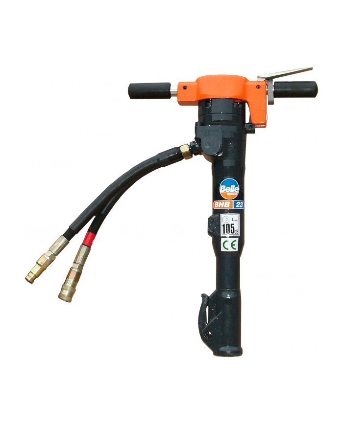 Młot hydrauliczny Altrad Belle BHB 23 Altrad Belle - Dane techniczne:Ciezar: 23 kgLiczba uderzen: 1600/minPrzeplyw: 20 l/minEner
