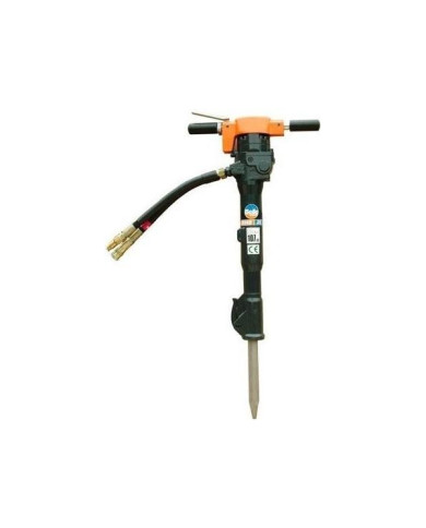 Altrad Belle BHB 25 hydraulic hammer Altrad Belle - Dane techniczne:: undefinedciezar: 25 kgliczba uderzen: 1300/minprzeplyw: 20