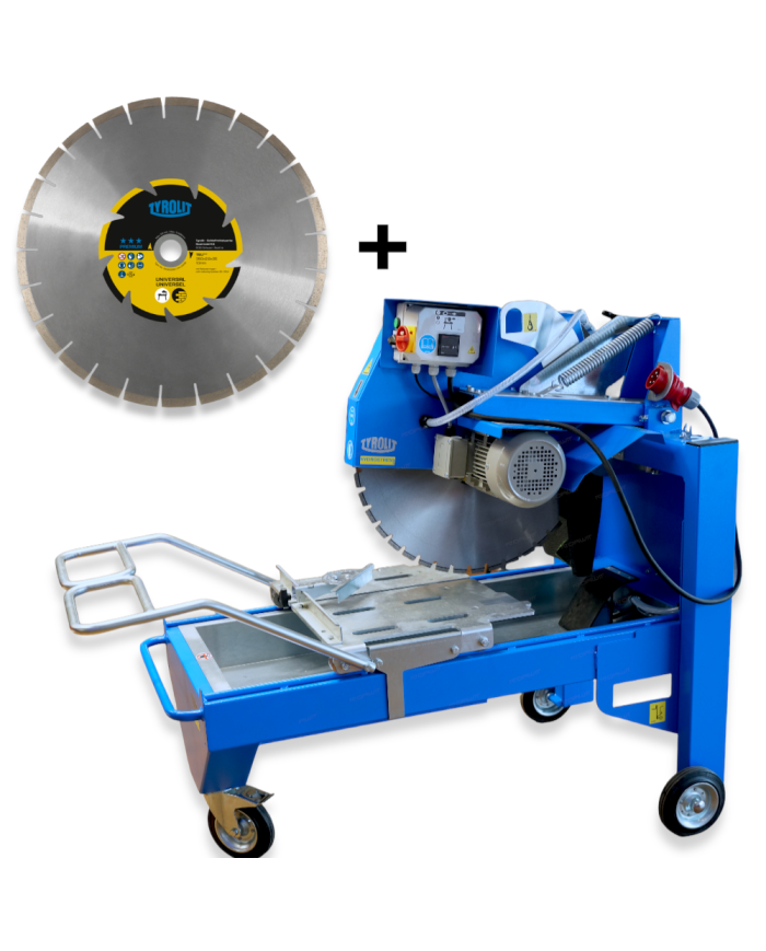 Hollow block and stone saw Tyrolit TME 700 400V Tyrolit - 