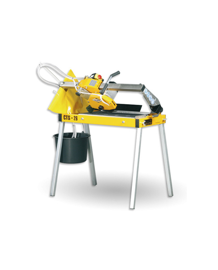 Cedima CTS-26 table saw Cedima - Specifications:  RPM: 2770 rpm Motor power: 1.1kW/230V/50Hz Weight: 58 kg Maximum cutting lengt