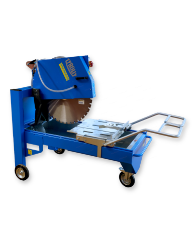 Table saw for hollow block and stone Tyrolit TME 700 400V  - Specifications:  Diamond disc included: NO / YES Voltage: 400 V Fue
