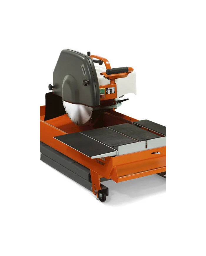 Husqvarna TS 400F table saw Husqvarna Construction - Specifications:  Weight: 96 kg Power: 2.2 kW Dimensions: 1120mm x 600mm x 6