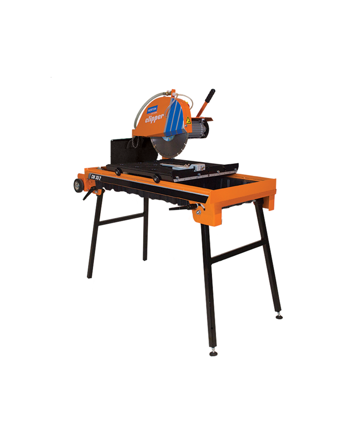 Norton Clipper CM 352 230V table saw Norton Clipper - Specifications:  Weight: 69kg Voltage: 230V 1~/ 2.2 kW Power: 2.2kW Dimens