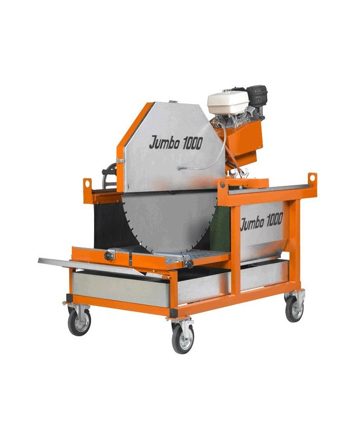 Norton Clipper JUMBO 1000 P13 Easy Start table saw Norton Clipper - Specifications:  Voltage: N/A  Fuel: Gasoline Weight: 370 kg