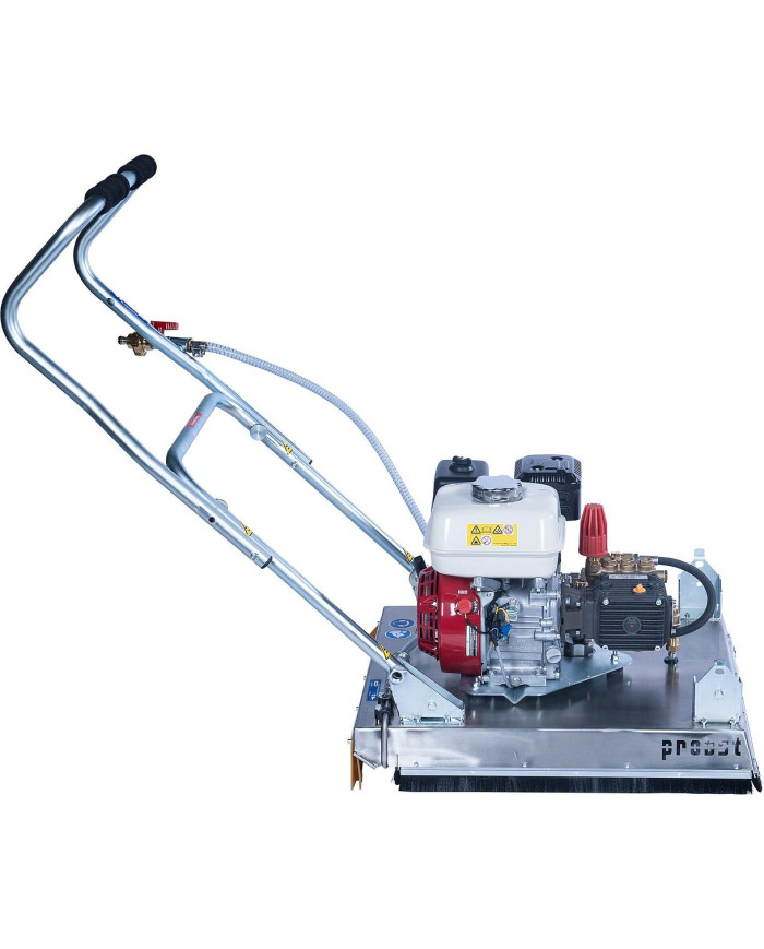 Myjka do kostki brukowej Probst EASYCLEAN EC-60 Probst - Dane techniczne:Ciezar: 53 kgSzerokosc robocza: 600 mmMoc silnika: 4 kw