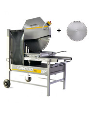 SPN 700 Eco table saw with diamond blade KSP700.  - Dane techniczne:  : undefined ciezar: 144kg napiecie: 400v silnik: soga ital