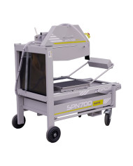 SPN 700 Master table saw for concrete blocks Norwit - Specifications:  Weight: 144kg Voltage: 400V Motor: Soga Italy Speed: 1400 SPN 700 Master table saw for concrete blocks Norwit - Specifications:  Weight: 144kg Voltage: 400V Motor: Soga Italy Speed: 1400