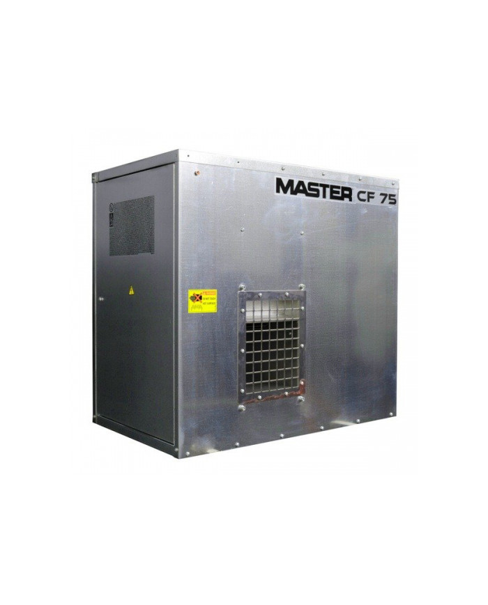 Nagrzewnica gazowa Master 5 SPARK inox Master Heaters - Dane techniczne:  Przepływ powietrza [ m³/h ]: 2100 Zasilanie [ V/Hz ]: 