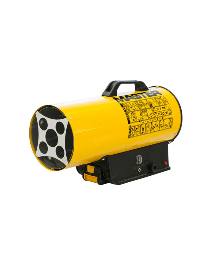 Nagrzewnica gazowa Master BLP 17 M Master Heaters - Technické údaje:  Prietok vzduchu [ m³/h ]: 300 Napájanie [ V/Hz ]: 220-240/