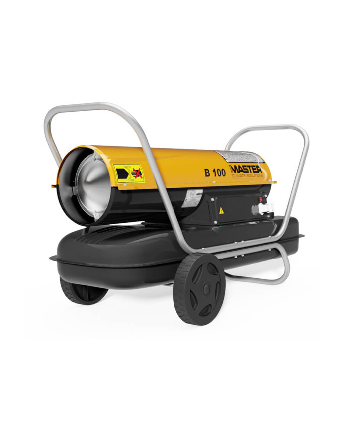 Nagrzewnica olejowa Master B 100 CEG Master Heaters - Technické údaje:  Objem nádrže [ l ]: Prietokvzduchu [ m³/h ]: Napájanie [