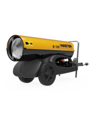 Nagrzewnica olejowa Master B 180 Master Heaters - Technické údaje:  Objem nádrže [ l ]: 36 vzduchu [ m³/h ]: 1.550 Napájanie [ V