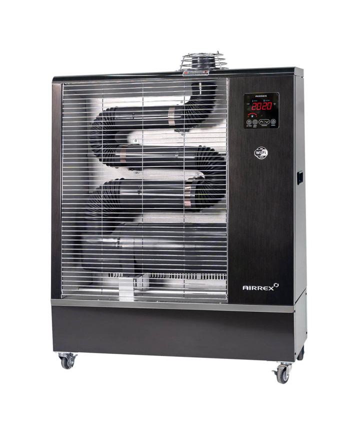 Nagrzewnica olejowa na podczerwień AIRREX AH-200i REX NORDIC - Dane techniczne:      Zalecany do kubatury [m3]: 900     Paliwo: 