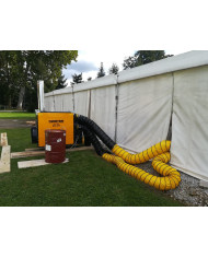 Nagrzewnica olejowa MASTER  BV 471 BIO Master Heaters - Dane techniczne:  Przepływ powietrza [ m³/h ]: 8500 Zasilanie [ V/Hz ]: 