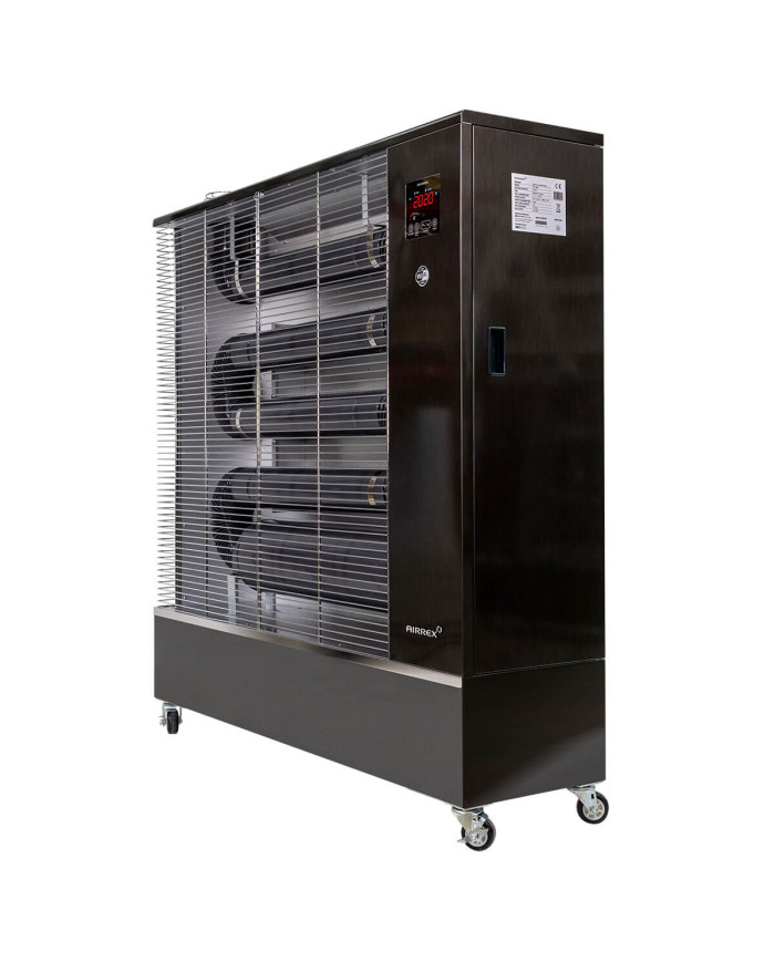 AIRREX AH-300i infrared oil heater (copy) REX NORDIC - Dane techniczne:      Zalecany do kubatury [m3]: 2000     Paliwo: Biodies