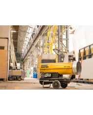 Master BV 170 BIO exhaust oil heater Master Heaters -      Technical Data:       Tank capacity [ l ]: 65     Airflow [ m³/h ]: 1