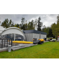 Nagrzewnica olejowa z odprowadzeniem spalin Master BV 400 Master Heaters -      Technické údaje:       Objem nádrže [ l ]: 150  