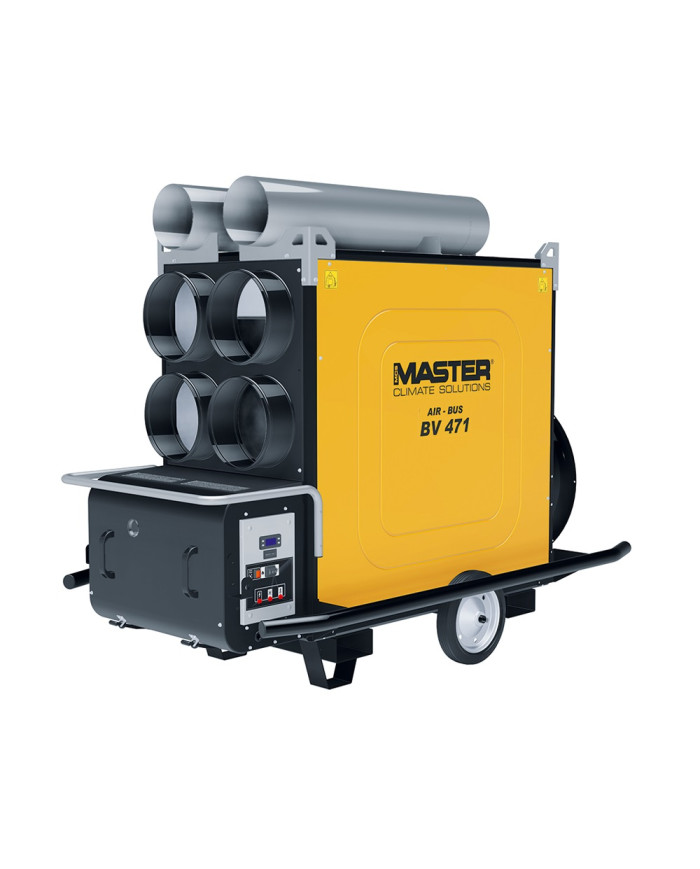 Master BV 471 S 4-cestný olejový ohrievač s vývodom spalín Master Heaters -  Master BV 471 S 4-cestný olejový ohrievač s vývodom spalín Master Heaters -