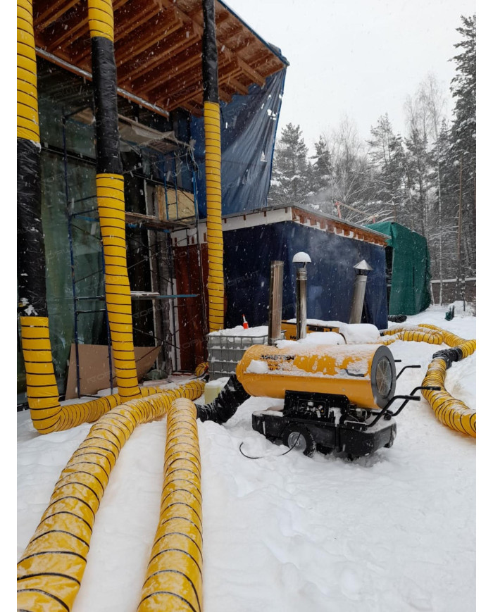 Nagrzewnica olejowa z odprowadzeniem spalin Master BV 400 Master Heaters -      Dane techniczne:       Pojemność zbiornika [ l ]