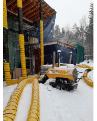 Nagrzewnica olejowa z odprowadzeniem spalin Master BV 400 Master Heaters -      Dane techniczne:       Pojemność zbiornika [ l ]