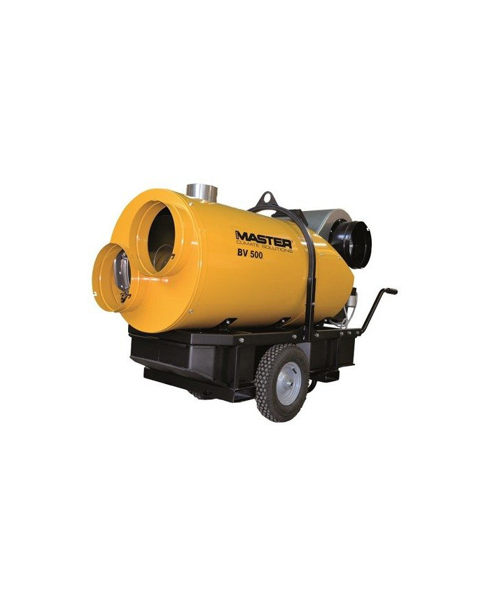 Nagrzewnica olejowa z odprowadzeniem spalin Master BV 500-13CR Master Heaters - Technické údaje:  Objem nádrže [ l ]: Prietokvzd