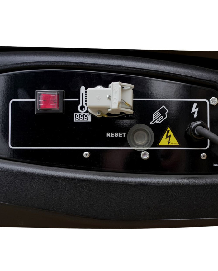 Nagrzewnica olejowa z odprowadzeniem spalin Master BV 69E Master Heaters - Technické údaje:  Objem nádrže [ l ]: Prietok vzduchu