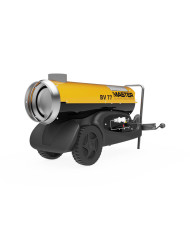 Nagrzewnica olejowa z odprowadzeniem spalin Master BV 77 BIO Master Heaters - Technické údaje:  Kapacita nádrže [ l ]: 36 Prieto