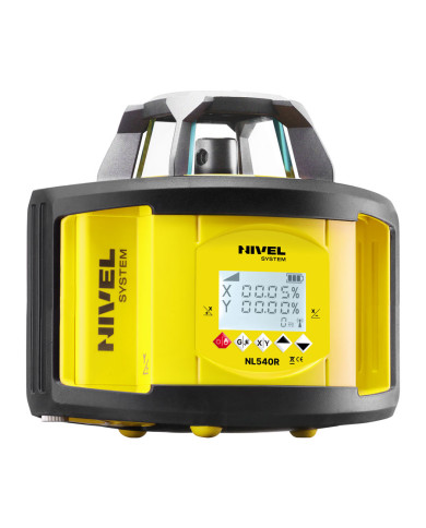Nivel System NL540R DIGITAL red rotary self-leveling laser leveler Nivel System - Technical data:  Brand: Nivel System Operating Nivel System NL540R DIGITAL red rotary self-leveling laser leveler Nivel System - Technical data:  Brand: Nivel System Operating