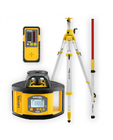 Laser leveler Nivel System NL540 - KIT Staff LS-24 tripod SJJ32 Nivel System - Technical data:  Brand: Nivel System Operating te