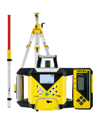 Laser leveler Nivel System NL720G DIGITAL - KIT tripod SJJ32 staff LS24 Nivel System - Technical data:  Auto-adjustment function
