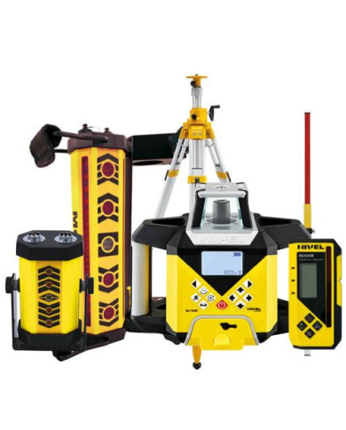 Laser leveler Nivel System NL720R DIGITAL - KIT tripod SJJ32 batten LS24 system MC1D clamps Nivel System - Technical data:  Auto