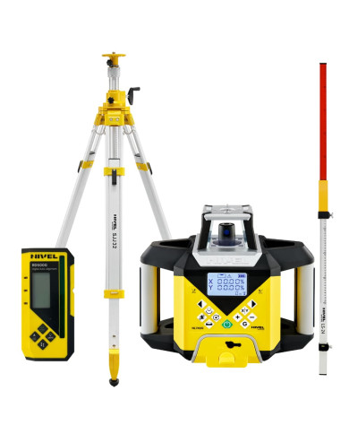 Laser leveler Nivel System NL740G DIGITAL - KIT tripod SJJ32 staff LS24 Nivel System - Technical data:  Auto-adjustment function