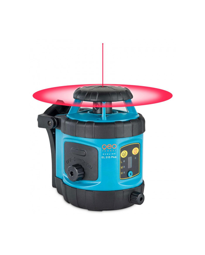 Niwelator laserowy rotacyjny geo-FENNEL EL 515 Plus samopoziomujący Geo-FENNEL - Dane techniczne:: undefinedciezar: 1.7 kgmarka: