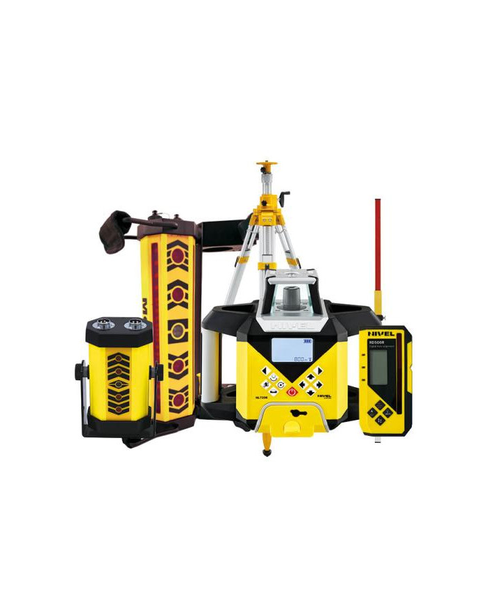 Laser leveler Nivel System NL740R DIGITAL - KIT tripod SJJ32 batten LS24 system MC1D Clamps Nivel System - Technical data:  Auto Laser leveler Nivel System NL740R DIGITAL - KIT tripod SJJ32 batten LS24 system MC1D Clamps Nivel System - Technical data:  Auto