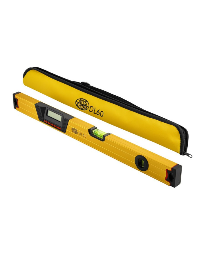 Electronic spirit level Nivel System DL 60 Nivel System - Technical data:  Brand: Nivel System Operating temperature: -10°C ~ +5 Electronic spirit level Nivel System DL 60 Nivel System - Technical data:  Brand: Nivel System Operating temperature: -10°C ~ +5
