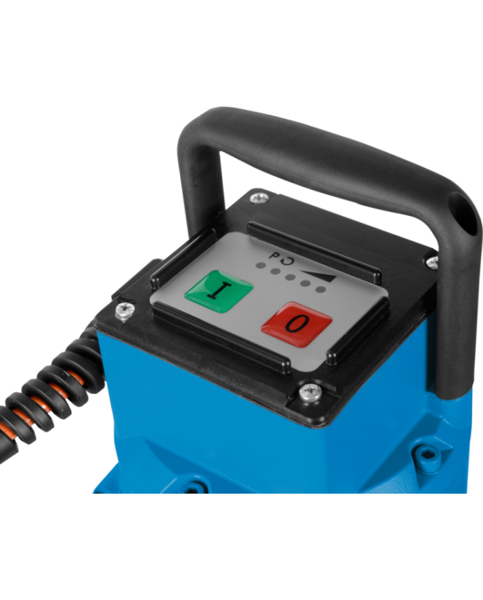 Silnik wiertnicy TYROLIT  DME52UW Tyrolit - Dane techniczne:Srednica wiercen: 110-500 mmCiezar: 22.9 kgNapiecie: 400 vMoc: 5.2 k