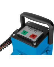 Silnik wiertnicy TYROLIT  DME52UW Tyrolit - Dane techniczne:Srednica wiercen: 110-500 mmCiezar: 22.9 kgNapiecie: 400 vMoc: 5.2 k