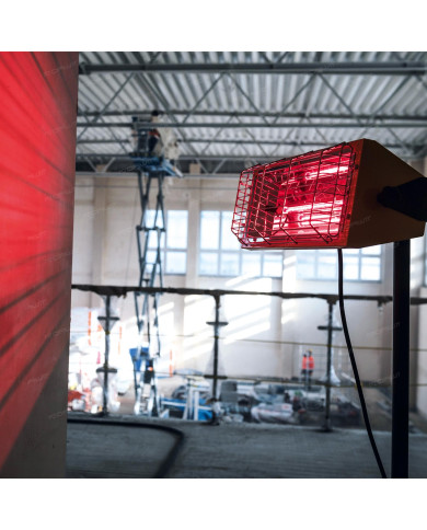 Master HALL 1500 infrared heater Master Heaters -      Technical Data:       Power supply [ V/Hz ]: 220-240/50     Insulation cl